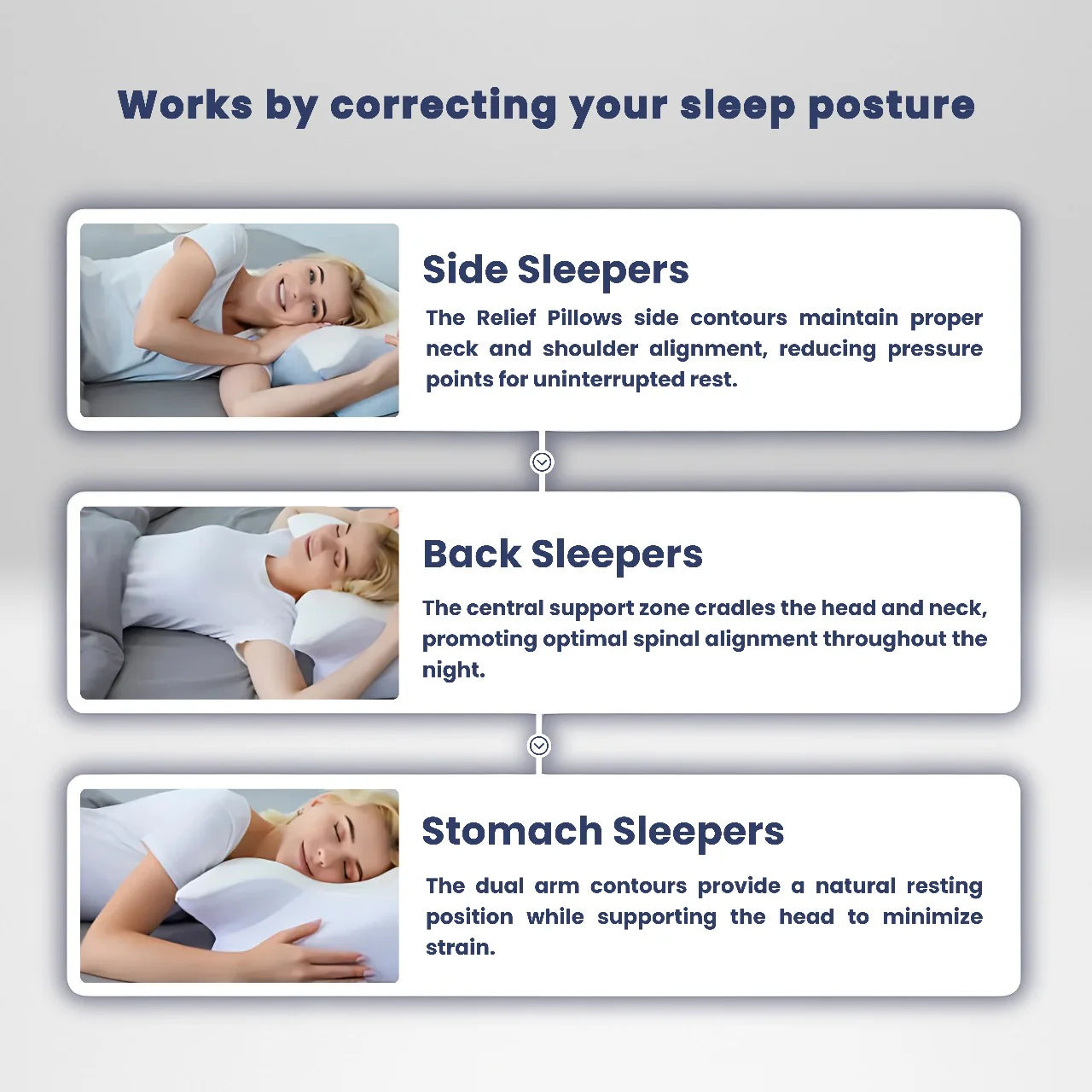 Dreamers® Relief Pillow