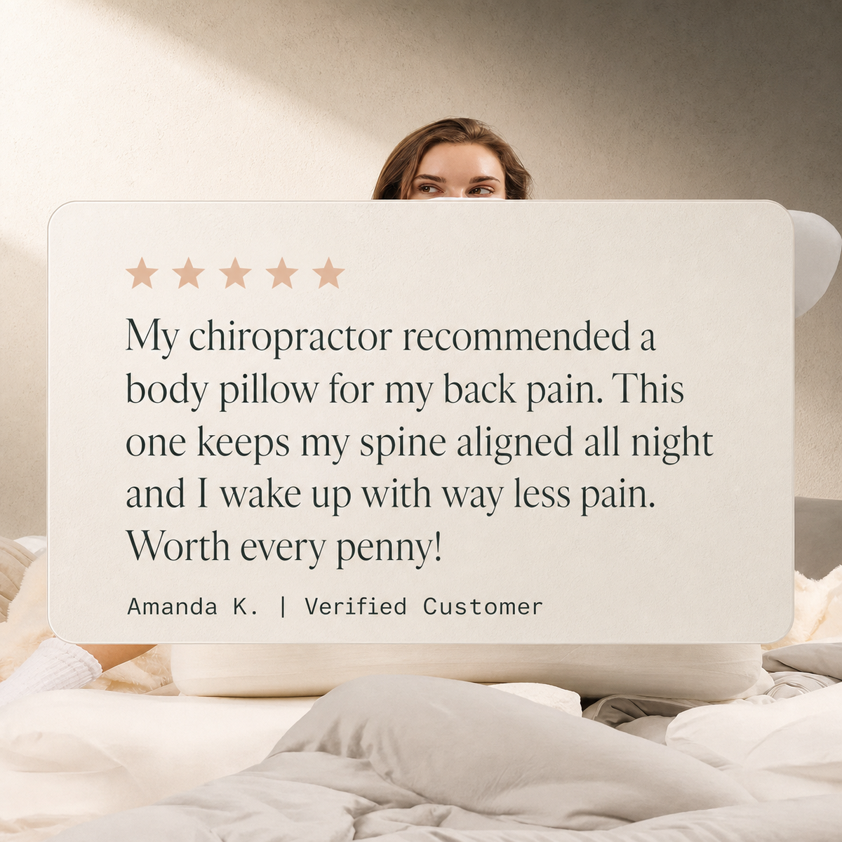 BodyAlign Cooling Pillow